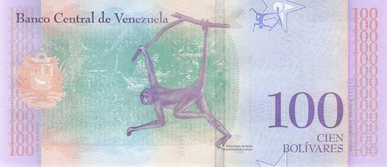 100 Bolivares 2018